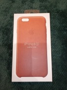 Etui skórzane, pomarańczowe iPhone 6s Leather Case 