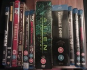 Zestaw filmów, seriali Blu-ray, DVD 