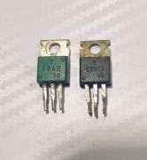 2SA940 / 2SC2073 150V, 1,5A, Toshiba oryg. wylut.