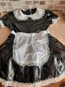 Strój pokojówka Latex , maid L-XL