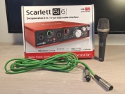 Focusrite Scarlett 6i6 2nd gen i Mikrofon pojemnościowy AKG C7 zestaw