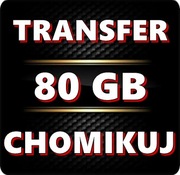 TRANSFER CHOMIKU 80 GB BEZTERMINOWO 