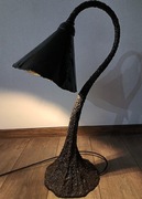 Lampa stołowa własnoręcznie zrobiona 