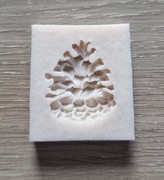 Foremka szyszka świąteczna Boże czekolada masa