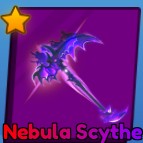 Nebula Scythe Blade Ball Roblox. Produkt wirtualny.