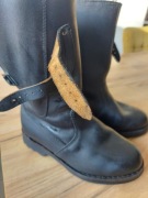 Buty opinacze prl.Skora stan bardzo dobry. Nowe stan magazynowy 