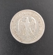 Niemcy. 5 Marek. 1935. Srebro.