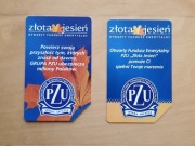 karty telefoniczne - PZU OFE Złota Jesień