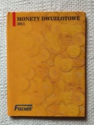 Klaser z monetami dwuzłotowymi rok 2011