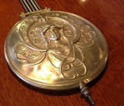 GB wahadło brylant:mechanizm,tarcza,gong,sanki ! 