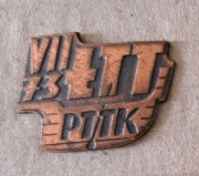 ŁÓDZKI TYDZIEŃ TURYSTYKI 1973 - odznaka  PTTK 