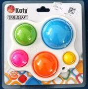 Silikonowe bąbelki do wyciskania sensoryczne