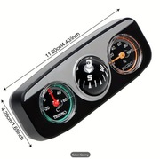 3-w-1 Kompas, Termometr & Higrometr 