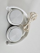 Słuchawki sony nauszne białe