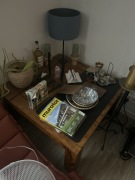 stol teak 88x88 w 45 cm 