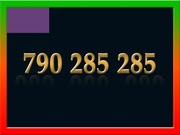 790 285 285 ZŁOTY NUMER STARTER PLAY ŁATWY NA KARTĘ PREPAID GSM