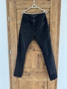 Jeansy męskie Carry czarne 32/32 z kieszeniami bawełna zwężane 