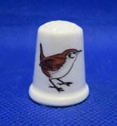 Naparstek Kolekcjonerski Porcelanowy North Lodge - Wróbel 