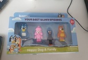 Zestaw figurki zawieszki bluey dla dzieci 