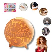 NAWILŻACZ POWIETRZA WULKAN KULA DYFUZOR 3w1 LAMPKA AROMATERAPIA 7 KOLORÓW