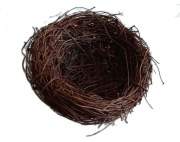 GNIAZDKO na JAJECZKA na Wielkanoc  średnica 11 cm cena 1zł