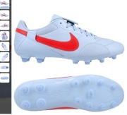 Nike Premier III FG - Royal Tint/Bright Crimson EU 39/US 6.5