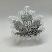 Srebrna moneta Liść Klonowy 1oz 2015r 20 lecie