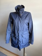 Didriksons granatowa kurtka parka damska waterproof Storm system L XL 40 42