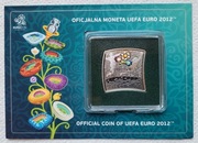 Moneta 20 zł 2012 r. UEFA EURO 2012, Mistrzostwa, folder