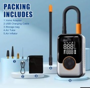 Kompresor samochodowy + Powerbank  2w1