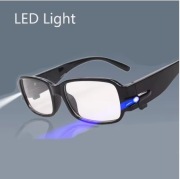 Okulary ze światłem LED do czytania +1,0.