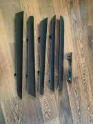 VW JETTA 6 LISTWY (DESKA + DRZWI) plastikowe