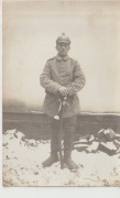 Stara pocztówka żołnierz pruski pickelhaube 1905–1915