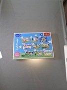 Świnka Peppa Puzzle 9 Układanek 327 Elementów 9w1 Najnowsza Wersja