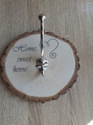 Wieszak ścienny na ubrania. Home sweet home. 