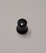 Gałka potencjometru czarna 13mm/15m