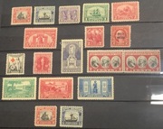 Zestaw klasycznych znaczków USA 1920-1931  MNH/MH  Norse