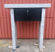 Ławka cmentarna ławka granitowa ławka na cmentarz ławka z granitu ławeczka 