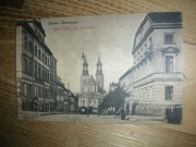 Pocztówka Gnesen Gniezno ul.Tumska.    przedwojenna