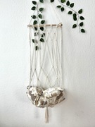 Wiszący hamak z poduszką dla kota/na zabawki/ozdoby boho