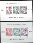 Monako 1991 - 100 r. panowania ks. Alberta, Słania