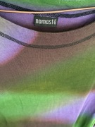 Sukienka tie dye Namasté zielono-fioletowa 