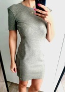 COS 36 S sukienka z wiskozy szara nowa