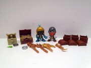 Treasure X Gold Hunters Sir Goldaxe Goldenstar skrzynia skarbów bronie