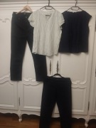 ZESTAW UBRAŃ ,RÓŻNE MARKI,ROZMIAR 42, 50 SZTUK