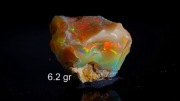 Opal Szlachetny | B. Mocno Opalizujący | 6.2 gr | Minerał Surowy Kryształ 