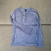 ŚWIEŻA KOSZULA H&M | NIEBIESKA DŁUGI RĘKAW | SMART CASUAL rozm M 