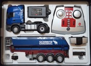 UNIKAT! SIKU CONTROL Scania z wywrotką + pilot, komplet, bdb stan