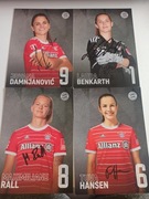 Zestaw 23 autografów drużyny Bayern Monachium