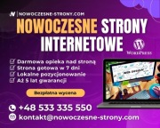 Nowoczesne Strony Internetowe WWW | Strona WordPress + Opieka | Informatyk